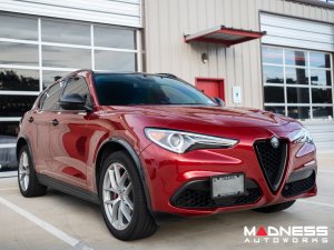 Alfa Romeo Stelvio Fender Trim - Carbon Fiber - Feroce Carbon Alfa Romeo Stelvio Fender Trim - Carbon Fiber - Feroce Carbon
